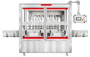 Automatic 12-heads juice oil liquid filling machine