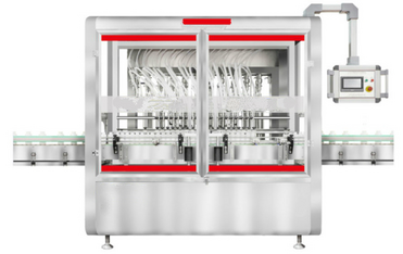 Automatic 12-heads juice oil liquid filling machine