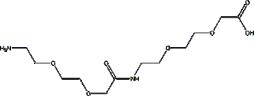 17-amino-10-oxo-3,6,12,15-tetraoxa-9-azaheptadecan-1-oic acid