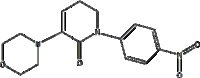 5,6-Dihydro-3-(4-morpholinyl)-1-(4-nitrophenyl)-2(1H)-pyridinone