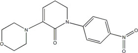 5,6-Dihydro-3-(4-morpholinyl)-1-(4-nitrophenyl)-2(1H)-pyridinone