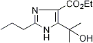 4-(1-hydroxy-1-methylethyl)-2-propyl-1H-imidazole-5-carboxylic acid ethyl ester