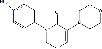 1-(4-Aminophenyl)-5,6-dihydro-3-(4-morpholinyl)-2(1H)-pyridinone
