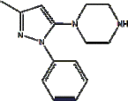 1-(3-Methyl-1-phenyl-5-pyrazolyl)piperazine