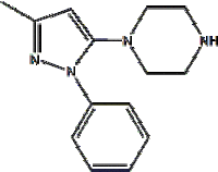 1-(3-Methyl-1-phenyl-5-pyrazolyl)piperazine