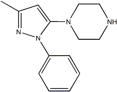 1-(3-Methyl-1-phenyl-5-pyrazolyl)piperazine
