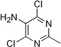 2-Methyl-4,6-dichloro-5-aminopyrimidine