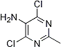 2-Methyl-4,6-dichloro-5-aminopyrimidine