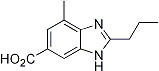 4-Methyl-2-n-propyl-1H-benzimidazole-6-carboxylic acid