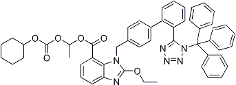 Trityl candesartan cilexetil