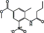 Methyl 4-(butyrylamino)-3-methyl-5-nitrobenzoate