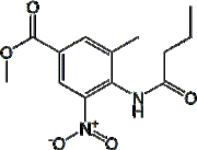 Methyl 4-(butyrylamino)-3-methyl-5-nitrobenzoate