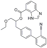 1H-Benzimidazole-7-carboxylic acid,1-((2'-cyano(1,1'-biphenyl)-4-yl)methyl)-2-ethoxy-ethylester