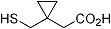 1-(Mercaptomethyl)cyclopropaneacetic acid