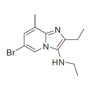 6-Bromo-N,2-diethyl-8-methylimidazo[1,2-a]pyridin-3-amine