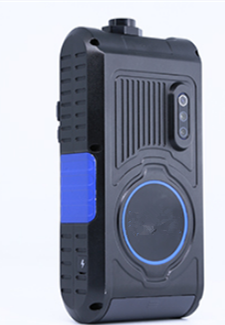 1064nm wavelegth Raman Spectrometers on mobile library in Hands  