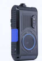 1064nm wavelegth Raman Spectrometers on mobile library in Hands