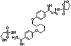 2-hydroxyethanesulphonic acid, compound with 4,4'-[hexane-1,6-diylbis(oxy)]bis[benzenecarboxamidine]