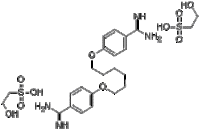 2-hydroxyethanesulphonic acid, compound with 4,4'-[hexane-1,6-diylbis(oxy)]bis[benzenecarboxamidine]