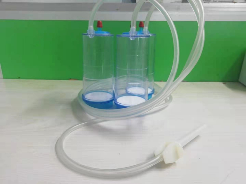 Sterility test pump canisters  