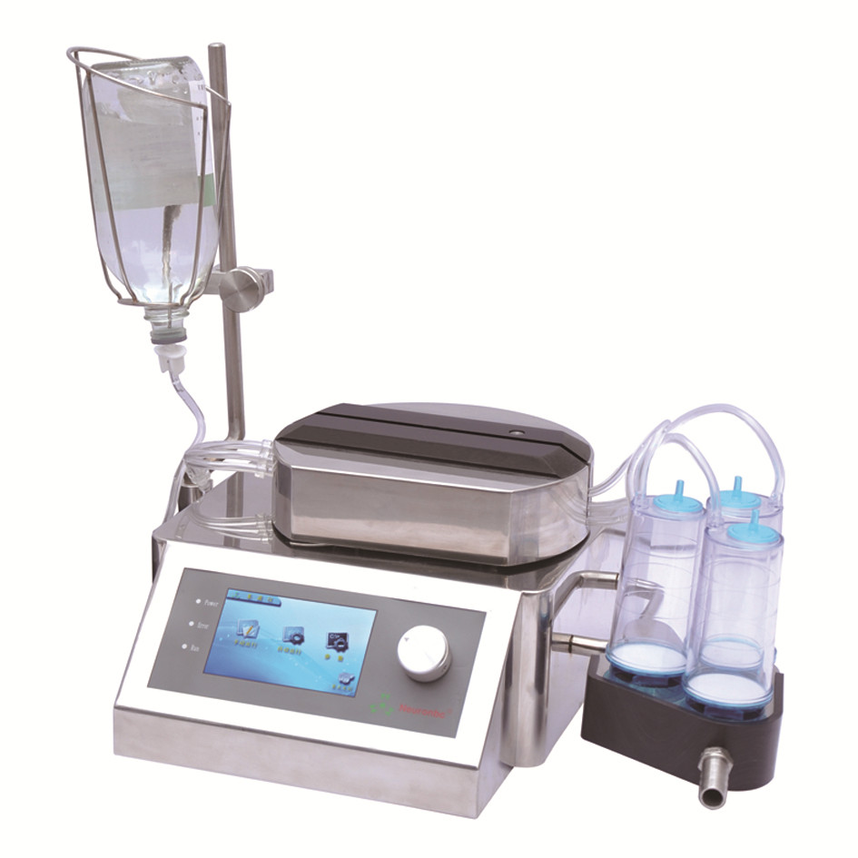 Sterility test pump disposable canister two /three cups  