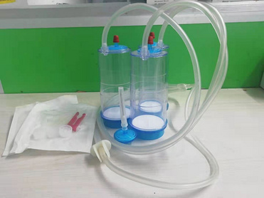 Sterility test pump disposable two bottles pfve membrane