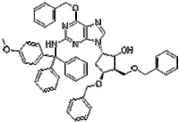 (1S,2S,3S,5S)-3-(benzyloxy)-5-(6-(benzyloxy)-2-(((4-methoxyphenyl)diphenylmethyl)amino)-9H-purin-9-y