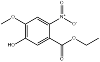 5-hydroxy-4-methoxy-2-nitrobenzoic acid ethyl ester