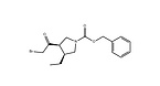  (3R,4S)-3-(2-Bromoacetyl)-4-ethyl-1-pyrrolidinecarboxylic acid phenylmethyl ester