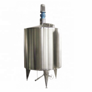 refrigerated or heated mixing tank with top agitator