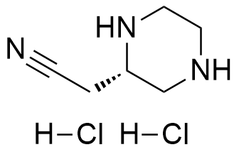 (S)-2-(piperazin-2-yl)acetonitrile dihydrochloride