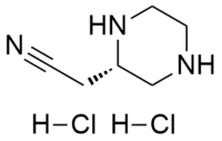 (S)-2-(piperazin-2-yl)acetonitrile dihydrochloride