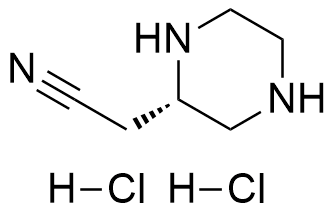 (S)-2-(piperazin-2-yl)acetonitrile dihydrochloride