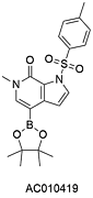 6-methyl-4-(4,4,5,5-tetramethyl-1,3,2-dioxaborolan-2-yl)-1-tosyl-1,6-dihydro-7H-pyrrolo[2,3-c]pyridi