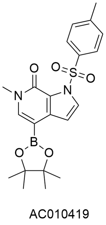 6-methyl-4-(4,4,5,5-tetramethyl-1,3,2-dioxaborolan-2-yl)-1-tosyl-1,6-dihydro-7H-pyrrolo[2,3-c]pyridi