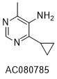 4-cyclopropyl-6-methylpyrimidin-5-amine