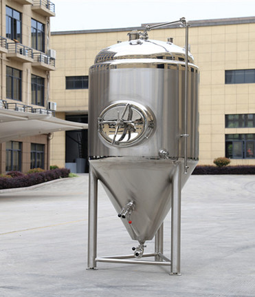 Stainless steel dimple jacket fermenter bright tank brewery beer fermentation tank