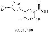 5-(4-cyclopropyl-1H-imidazol-1-yl)-2-fluoro-4-methylbenzoic acid