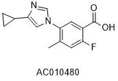 5-(4-cyclopropyl-1H-imidazol-1-yl)-2-fluoro-4-methylbenzoic acid