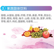Fruit and vegetable solid beverage
