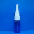 Metered nasal sprayer (nasal spray pump), screw on, snap on, crimp on.