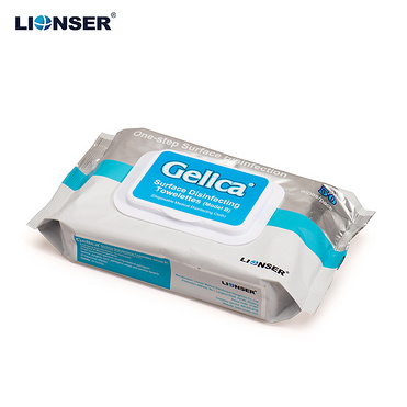 Gelica Surface Disinfecting Towelettes (Disposable Medical Disinfecting Cloth)