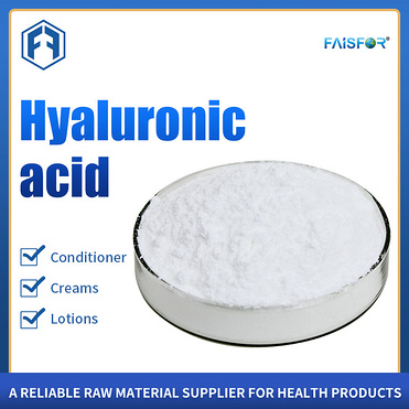 99% Hyaluronic Acid Cosmetics Raw Material Macromolecular White Powder Water Soluble