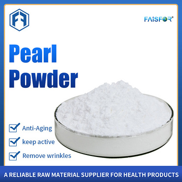 Supply 100% Pure and Organic Pearl Powder with Best Quality CAS NO.501-30-4