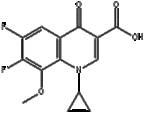 1-Cyclopropyl-6,7-difluoro-1,4-dihydro-8-methoxy-4-oxo-3-quinolinecarboxylic acid