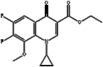 1-Cyclopropyl-6,7-difluoro-1,4-dihydro-8-methoxy-4-oxo-3-quinolinecarboxylic acid ethyl ester