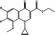 1-Cyclopropyl-6,7-difluoro-1,4-dihydro-8-methoxy-4-oxo-3-quinolinecarboxylic acid ethyl ester