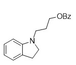 2,3-dihydro-1H-Indole-1-propanol 1-benzoate