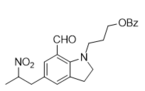 1-[3-(benzoyloxy)propyl]-2,3-dihydro-5-(2-nitropropyl)-1H-Indole-7-carboxaldehyde