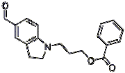 1-[3-(Benzoyloxy)propyl]-2,3-dihydro-1H-indole-5-carboxaldehyde